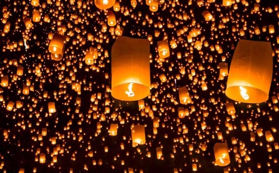 Lantern festival, Chiang Mai