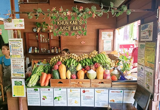 Khunkae's Juice Bar, Chiang Mai, Thailand