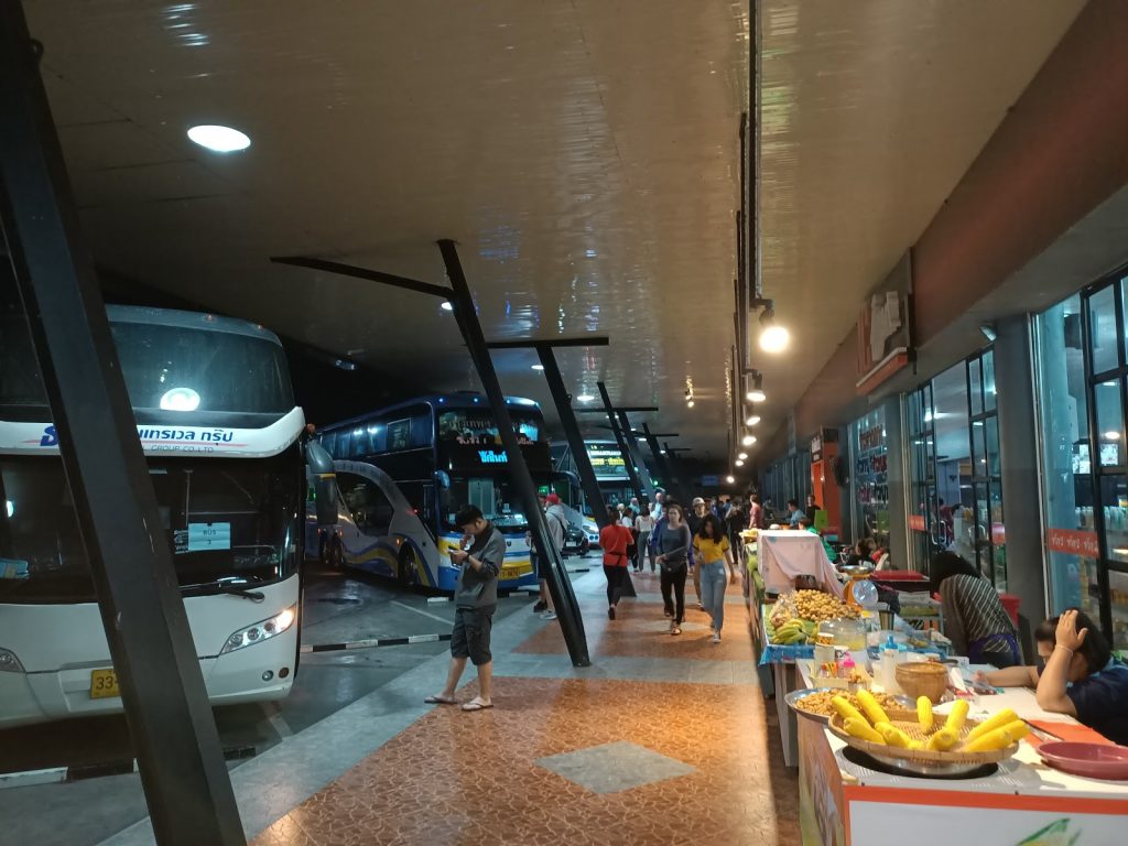 Thai bus station