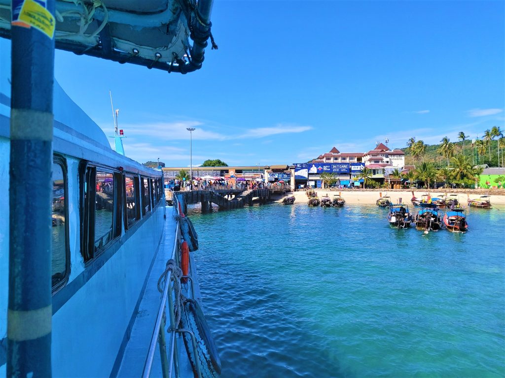 View of Koh Phi Phi pier