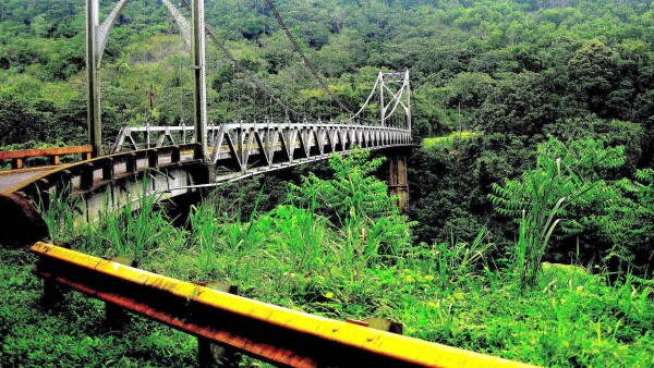 Mount Arenal bridge