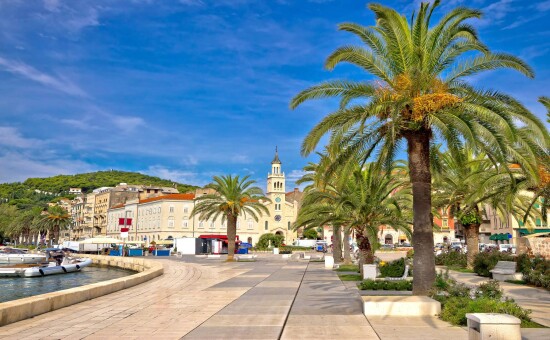 Split, Croatia waterfront