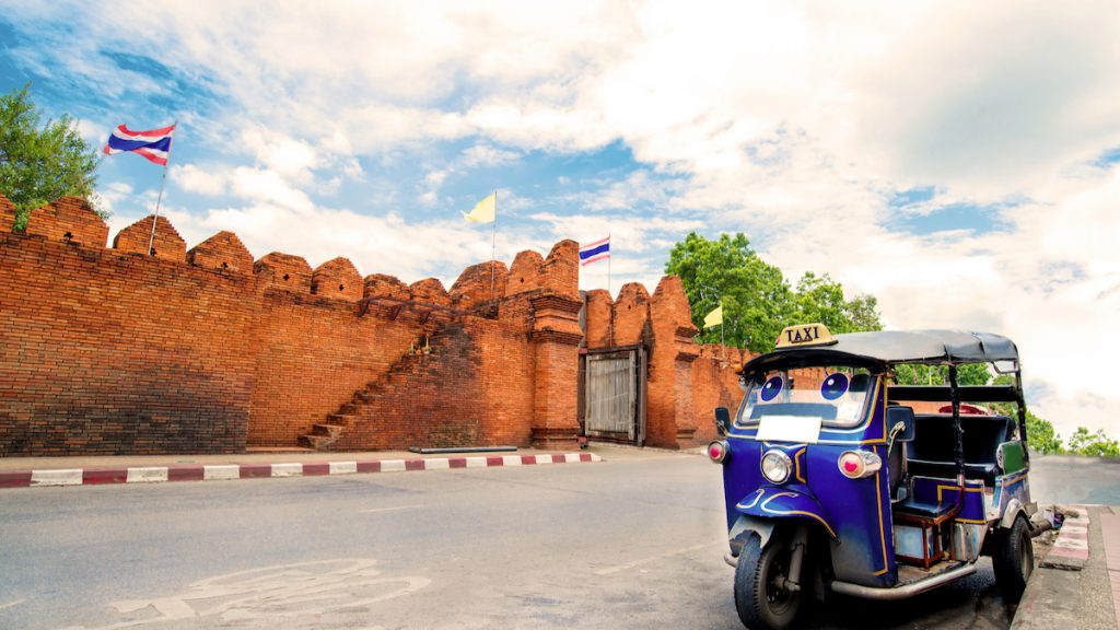 Tuk-tuk in Thailand