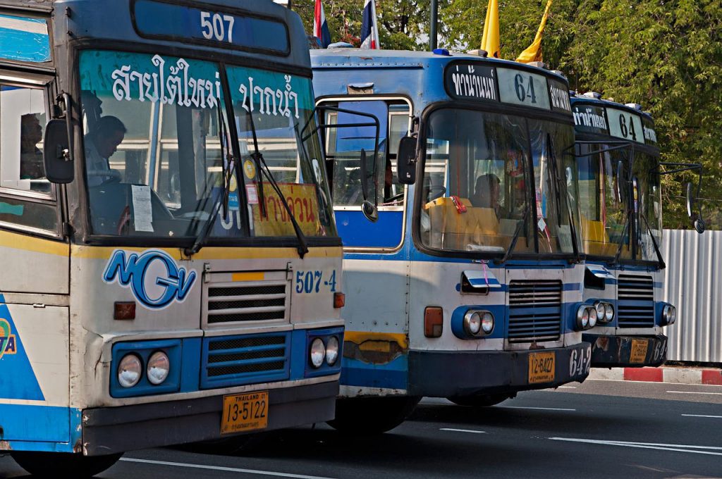 Bus in Chiang Mai