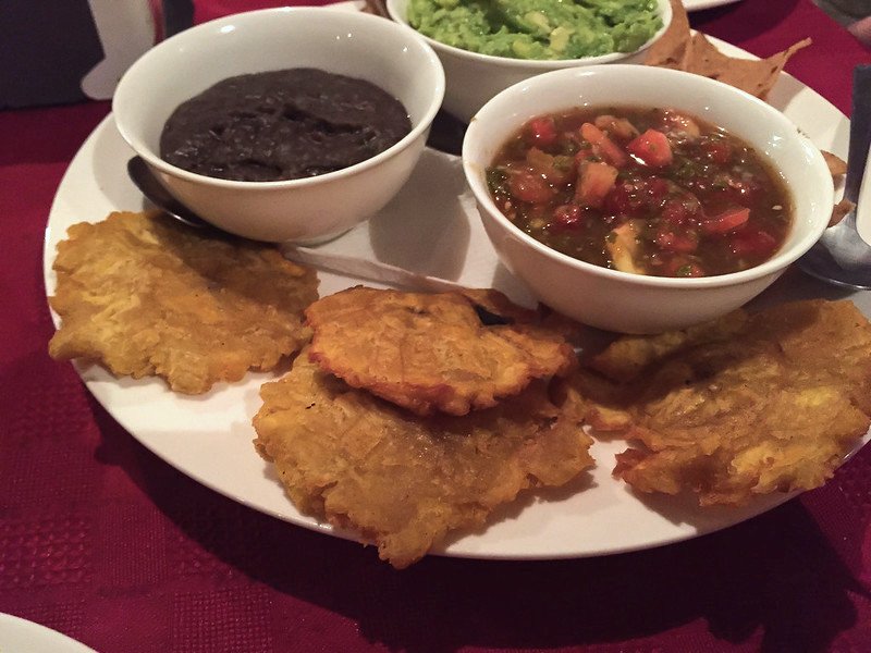 patacones fried plantain fritters