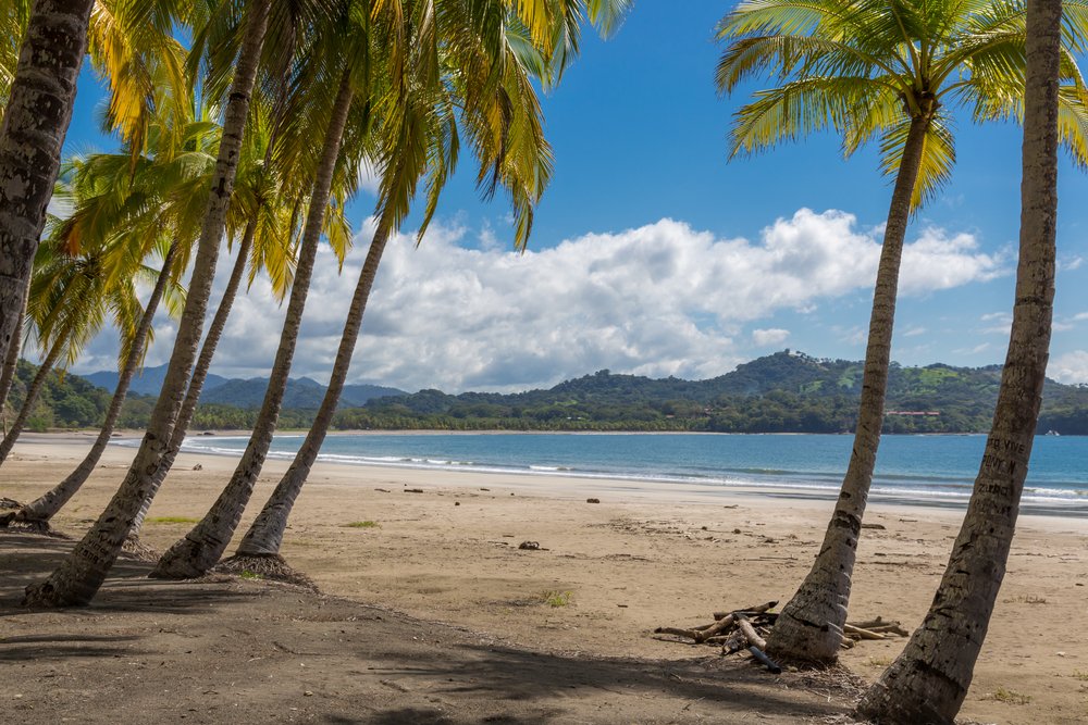 Playa Langosta near Tamarindo Beach, Costa Rica