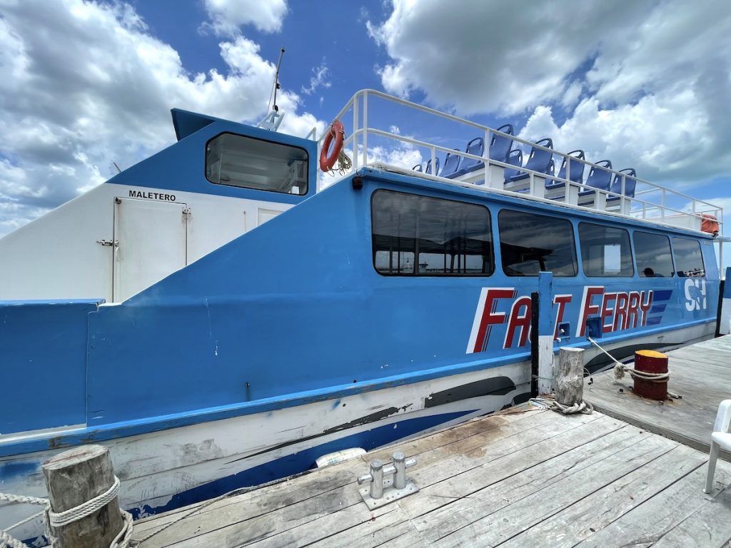 Fast Ferry Holbox Island Ferry