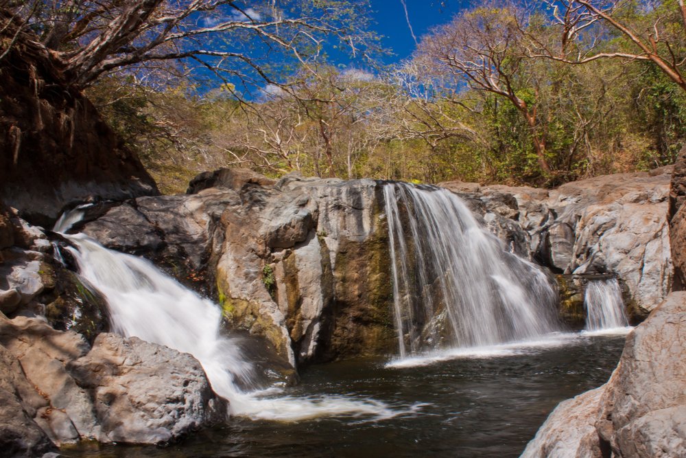 Belen waterfall outside of Samara Costa Rica