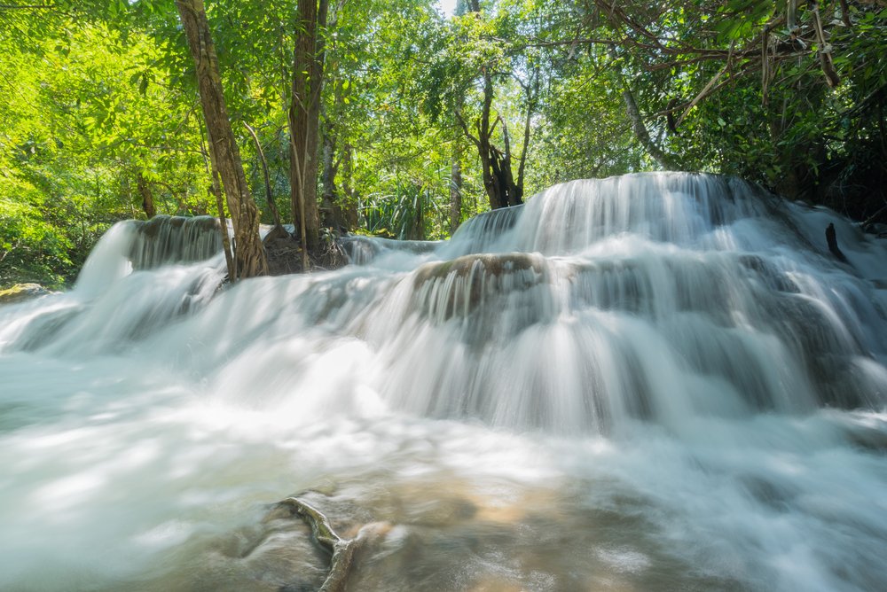 waterfalls in Kanchanaburi