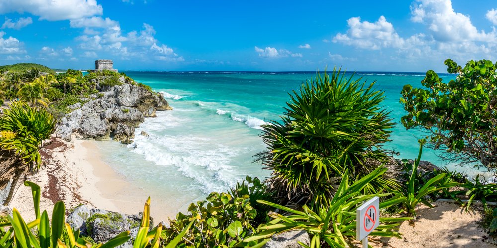 Tulum beaches and ruins