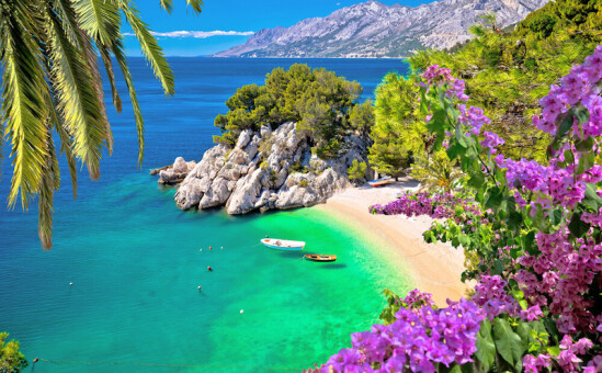 Brela Beach Croatia