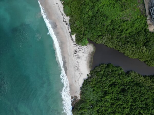 Drone View of Punta Mita Mexico