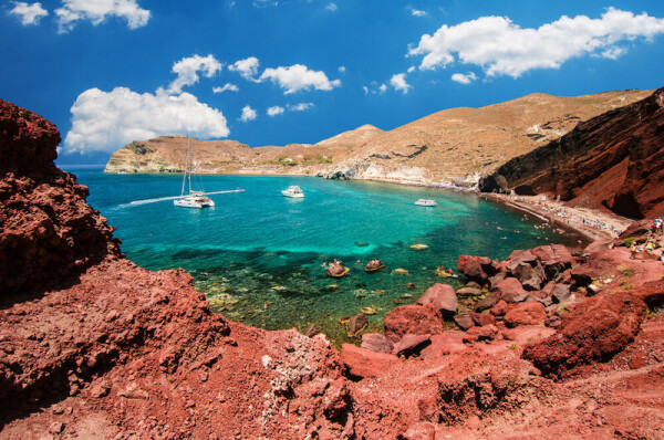 Red Beach Santorini