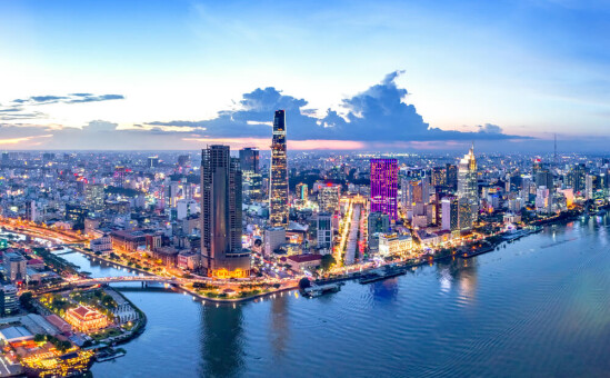 Ho Chi Minh City at dawn